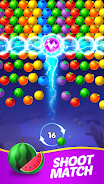 Bubble Shooter：Fruit Splash ဖန်သားပြင်ဓာတ်ပုံ 2