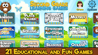 Second Grade Learning Games ภาพหน้าจอ 3