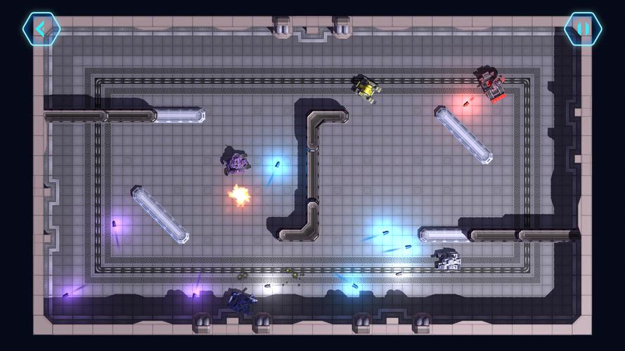 TANKS: Sci-Fi Battle Captura de tela 2