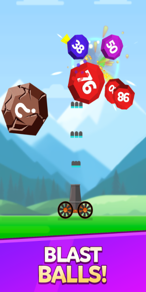 Ball Blast Cannon blitz mania 螢幕截圖 1