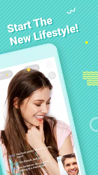 Schermata Meet – Talk to Strangers Using Random Video Chat 1