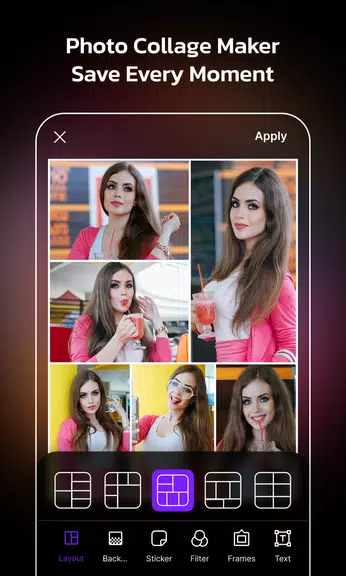 AI Photo Editor Collage Maker ภาพหน้าจอ 0