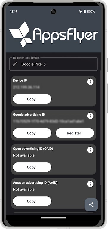 My Device ID by AppsFlyer Capture d'écran 3