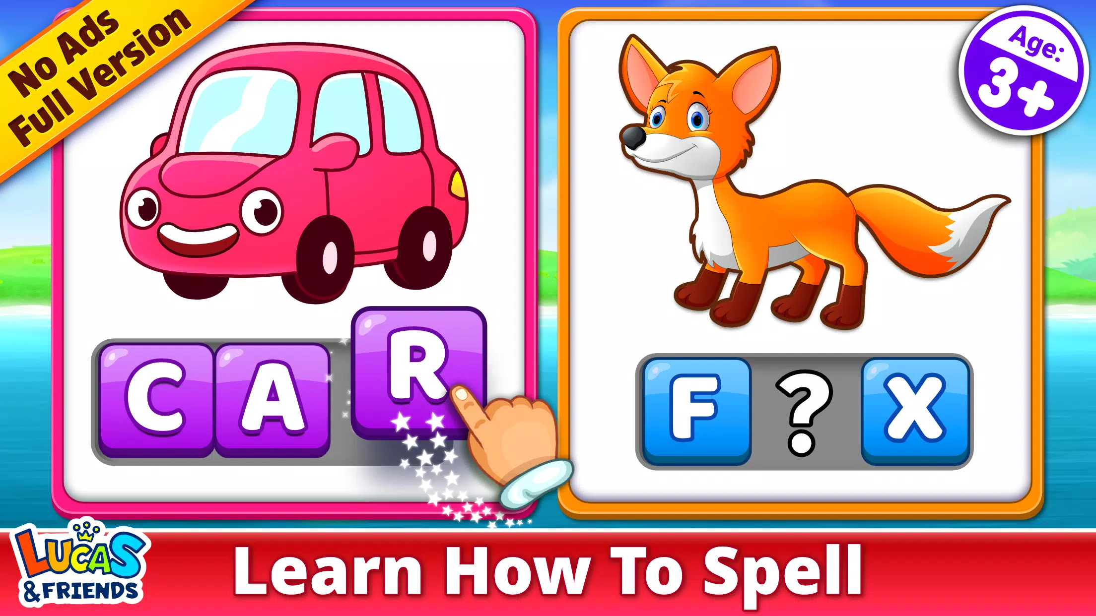 Spelling & Phonics: Kids Games Ảnh chụp màn hình 0