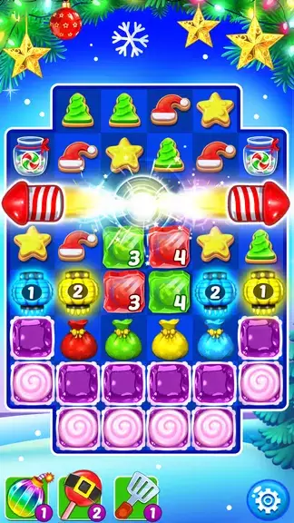 Christmas Cookie: Match 3 Game Ekran Görüntüsü 3