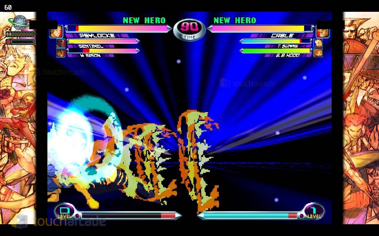 Marvel vs Capcom Fighting Collection Screenshot