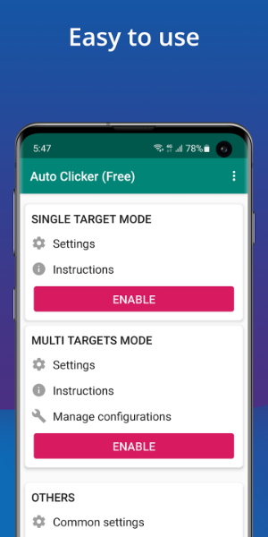 Auto Clicker - Automatic tap Mod Ekran Görüntüsü 0