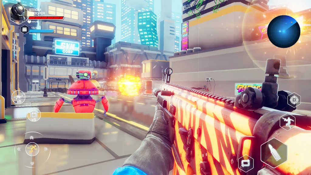 Superhero FPS Shooting Battles ภาพหน้าจอ 1