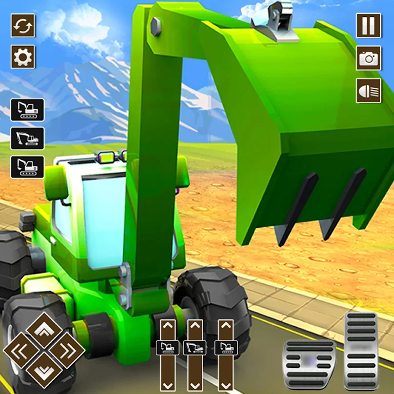 Construction Excavator Sim 3D 螢幕截圖 2