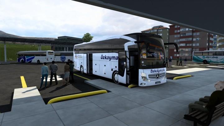 Coach Bus Simulator Game 3D স্ক্রিনশট 1