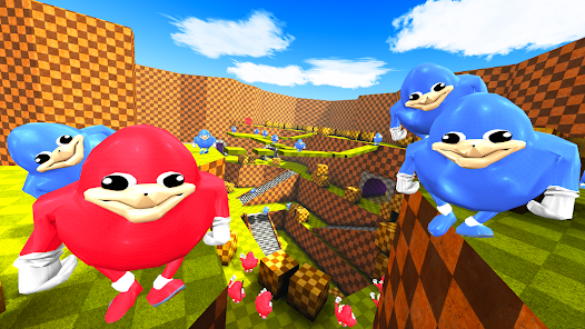 Ugandan Knuckles and Chungus Battle Royale Online スクリーンショット 2