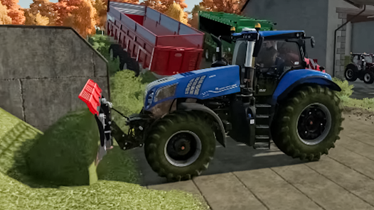 US Farming Tractor 3D Games Schermafbeelding 0