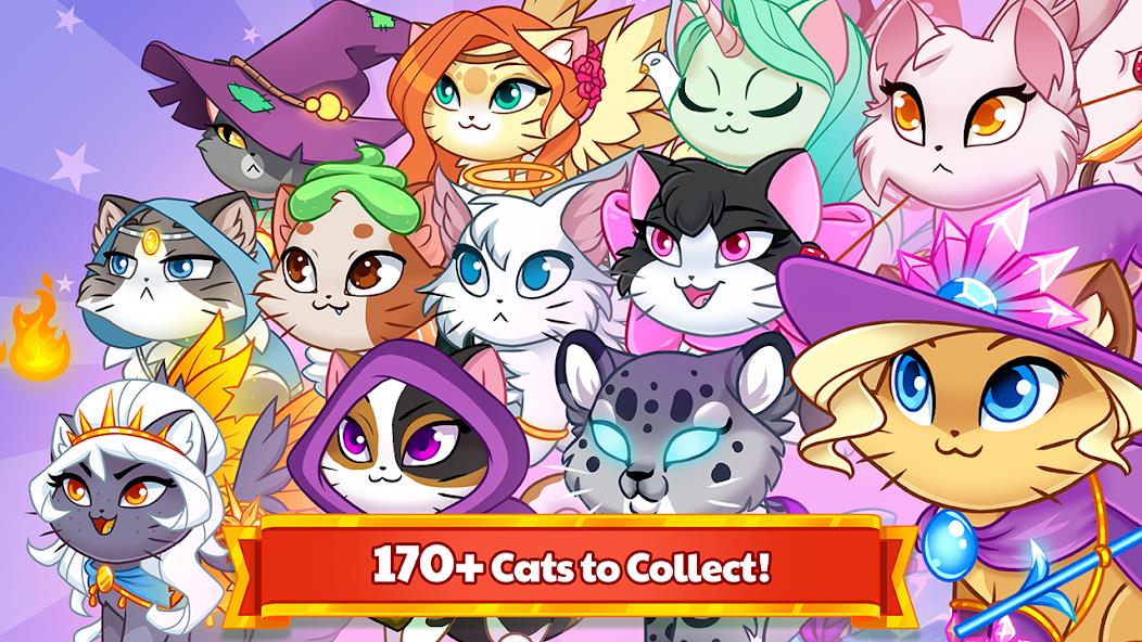 Castle Cats - Idle Hero RPG Mod Ảnh chụp màn hình 3