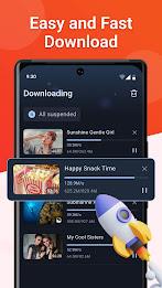 Video Downloader - XDownloader Captura de tela 2