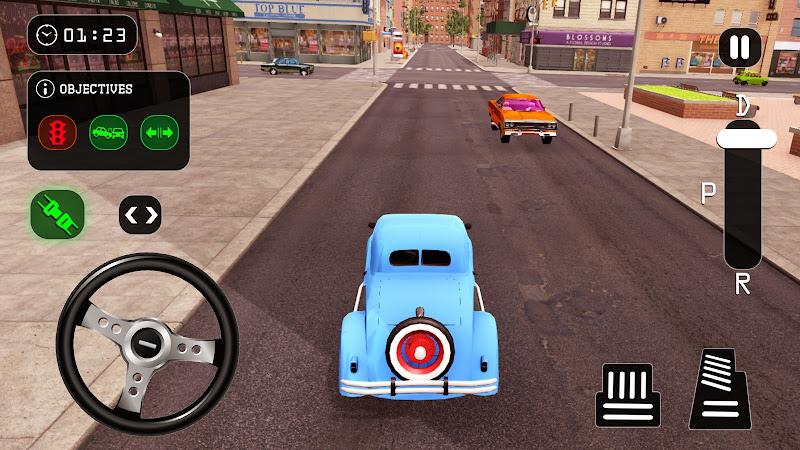 Car Driving School Games 3d Tangkapan skrin 2