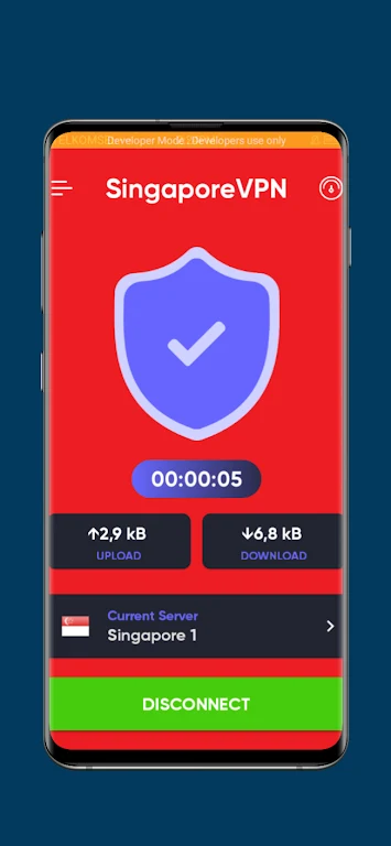 Singapore VPN: Proxy SG Master Ekran Görüntüsü 2