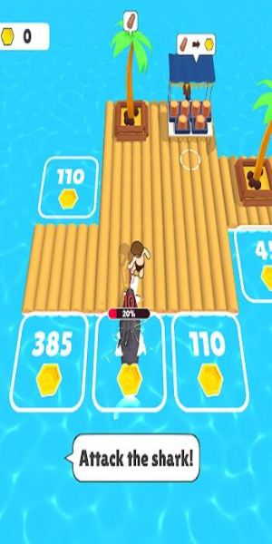 Raft Life - Build, Farm, Stack 스크린샷 1