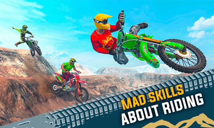 Crazy Bike Racing Stunt Game Скриншот 0