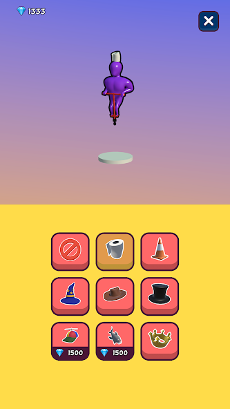 Pop It Run! 3D Mod Tangkapan skrin 3