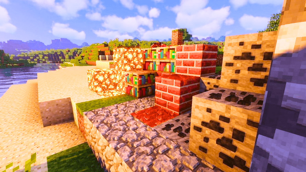 Craftsman Realistic Shaders Mod Tangkapan skrin 2
