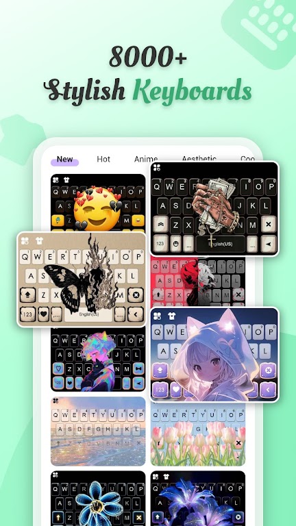 Cool Fonts – Keyboard & Themes Mod Captura de pantalla 3