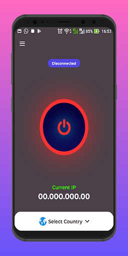 VPN Robot - Free VPN Fast Proxy Server स्क्रीनशॉट 1