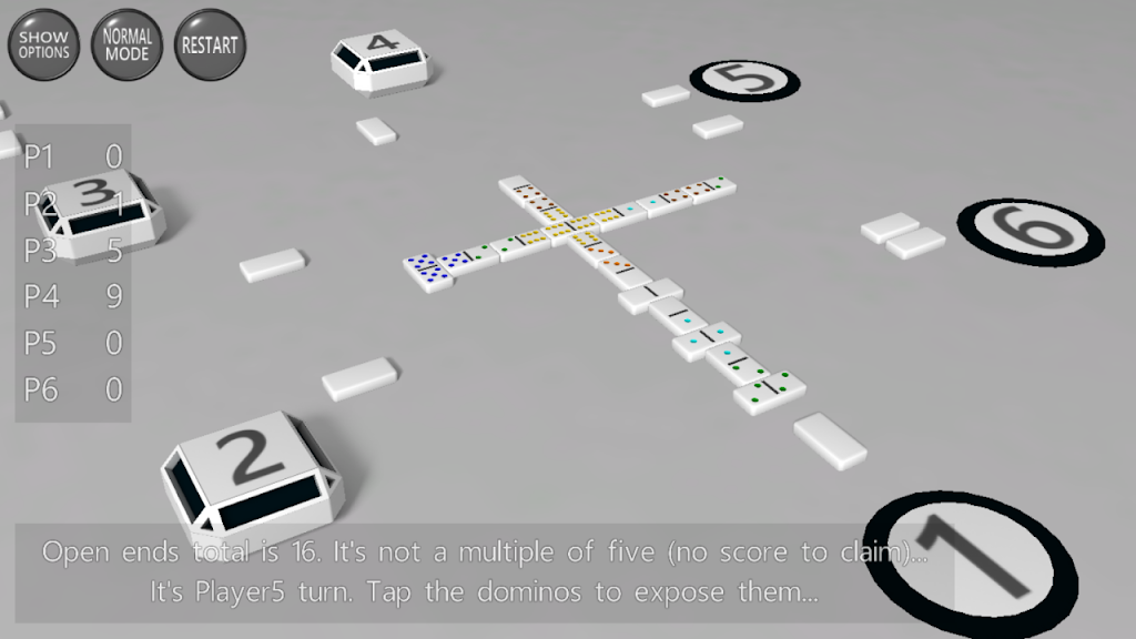 3D Dominoes by A Trillion Games Ltd स्क्रीनशॉट 2