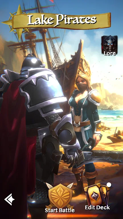 I Stand Alone: Roguelike CCG 螢幕截圖 1