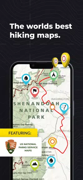 HiiKER: The Hiking Maps App 螢幕截圖 1