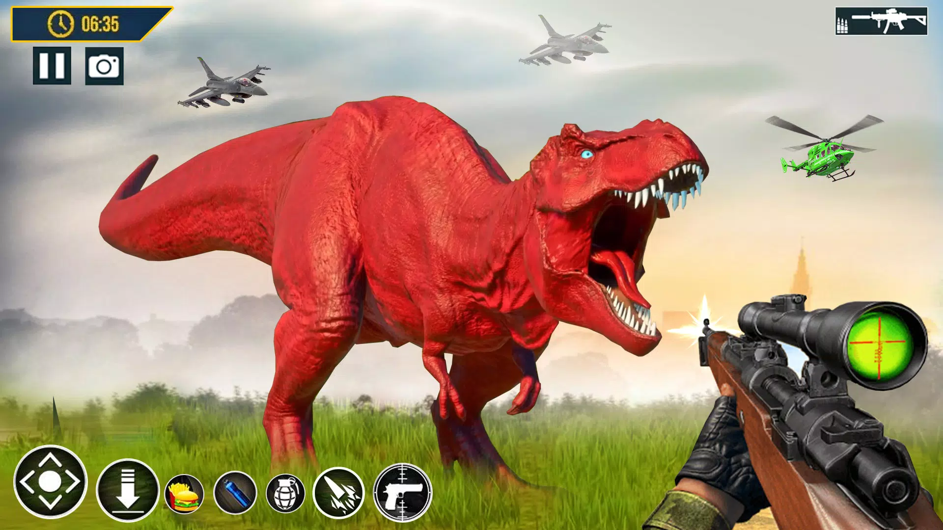 Wild Dino Hunting Deer hunter 螢幕截圖 1