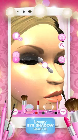 3D Makeup Games For Girls Schermafbeelding 1