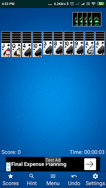 solitaire King- Playing Card Game Zrzut ekranu 1