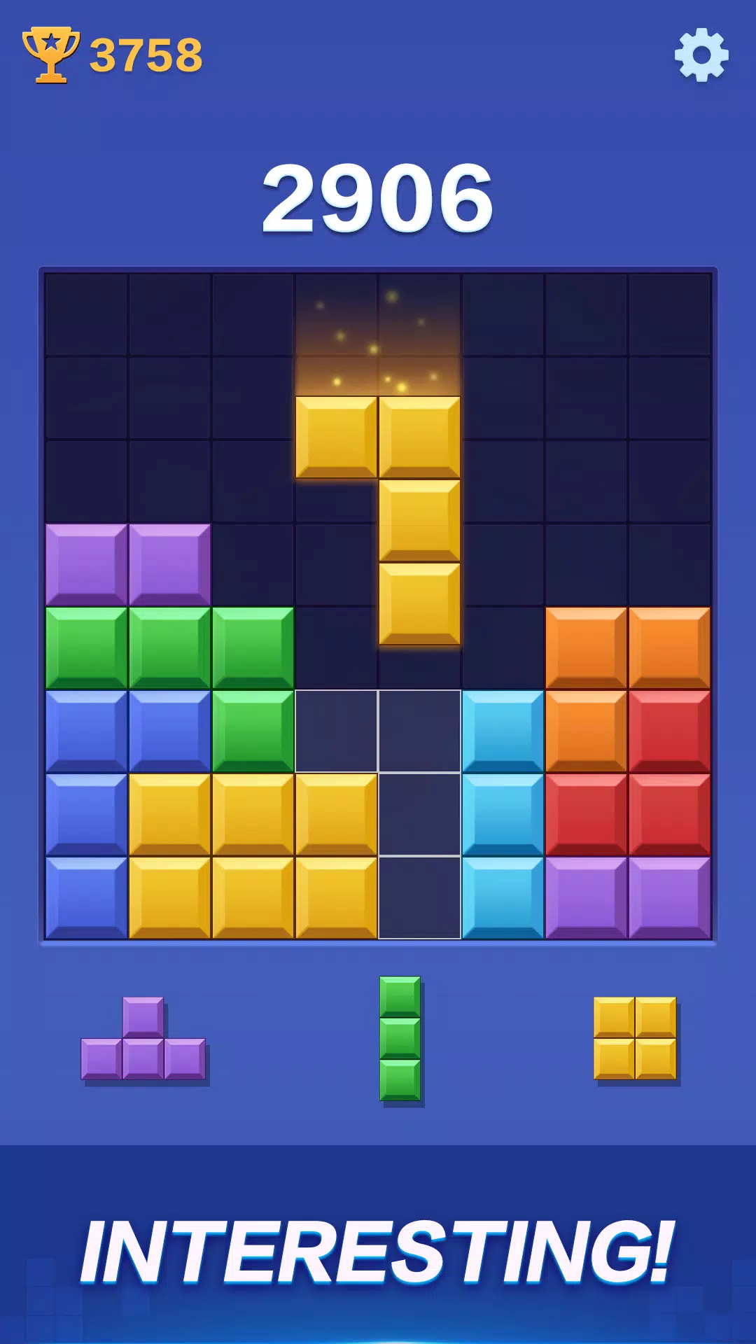 Block Rush - Block Puzzle Game Скриншот 1