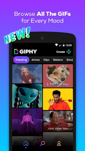 GIPHY: GIFs, Stickers & Clips应用截图第0张