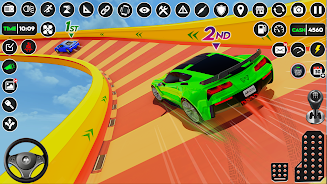 Schermata Car Stunts Racing: Car Games 2