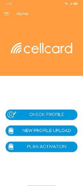 Cellcard Dealer Application Скриншот 2