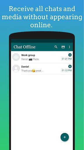 Chat Offline, Hidden Online 螢幕截圖 0