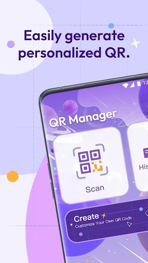 QR Manager ဖန်သားပြင်ဓာတ်ပုံ 0