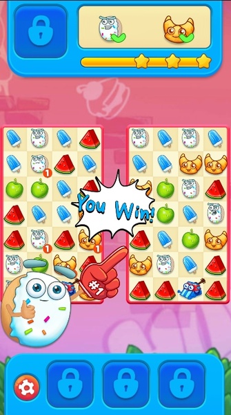 Sugar Heroes - juego match-3 Screenshot 3