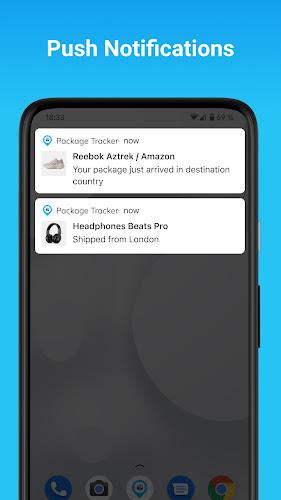 Package Tracker - pkge Mobile Capture d'écran 3