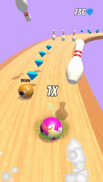 Bowling Rush Tangkapan skrin 2