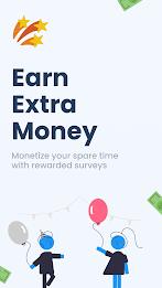 Rewardy - Money Paid Surveys: Your Cash Reward App स्क्रीनशॉट 0