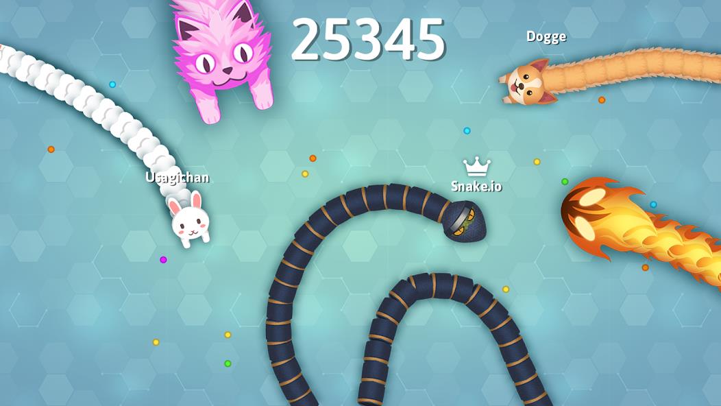 Snake.io - Fun Snake .io Games Mod ဖန်သားပြင်ဓာတ်ပုံ 0