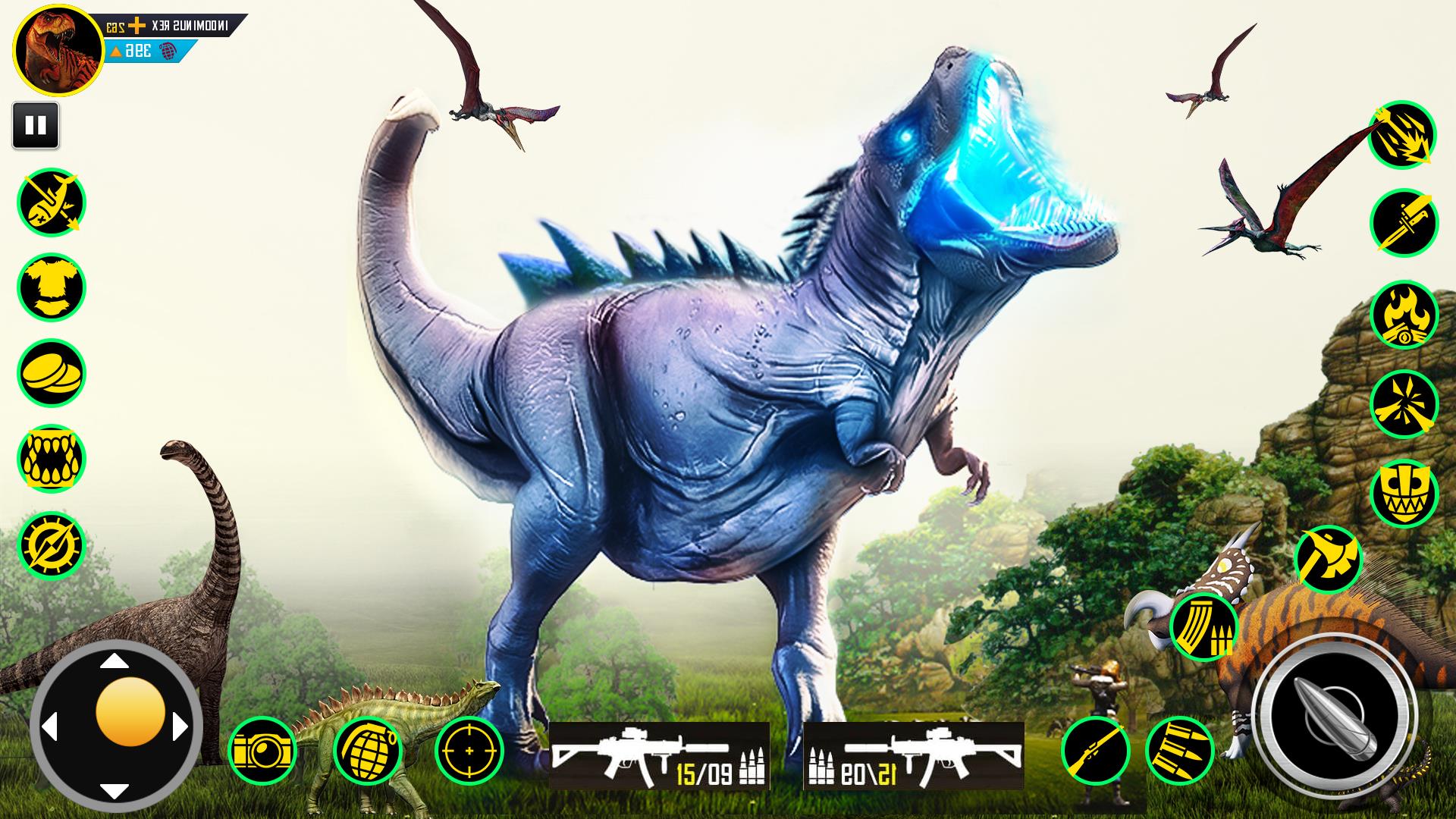 Wild Dinosaur Game Hunting Sim स्क्रीनशॉट 0