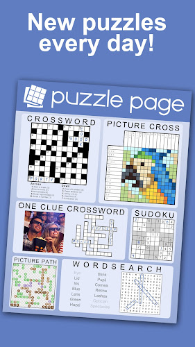 Puzzle Page - Daily Puzzles! Ảnh chụp màn hình 0