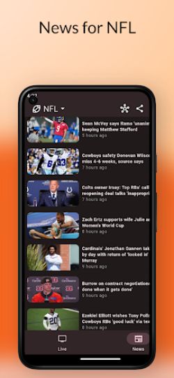 Dofu - NFL Live Streaming スクリーンショット 0