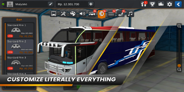 Bus Simulator Indonesia Mod 螢幕截圖 2