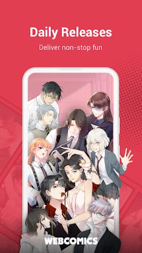 WebComics - Webtoon & Manga Schermafbeelding 1