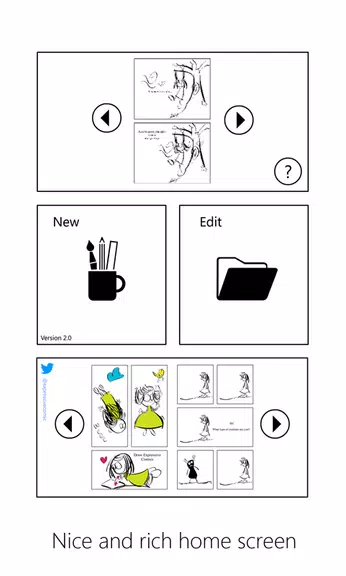 Draw Expressive Comics 螢幕截圖 1