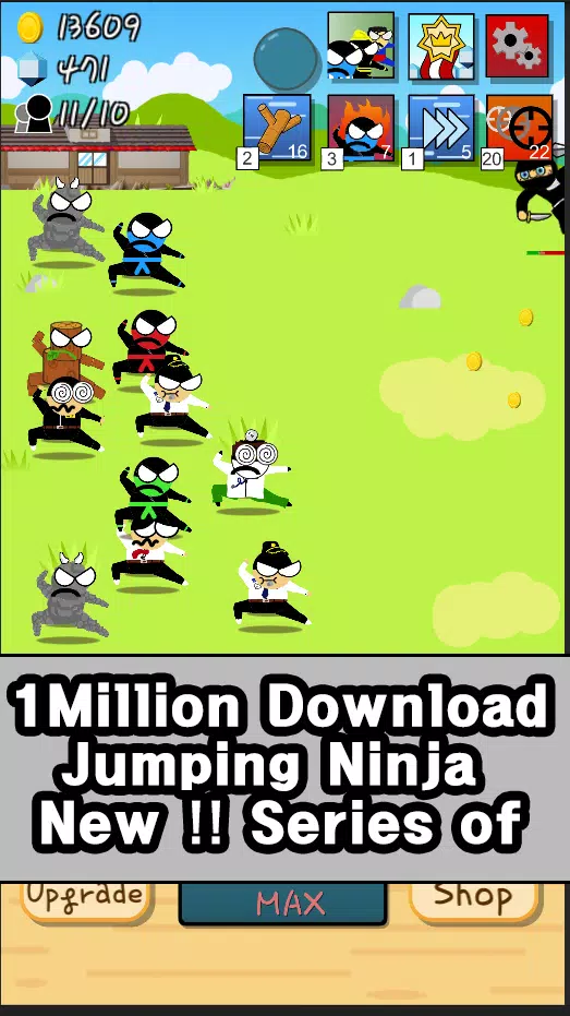 Ninja Growth - Brand new clicker game Mod Screenshot 1